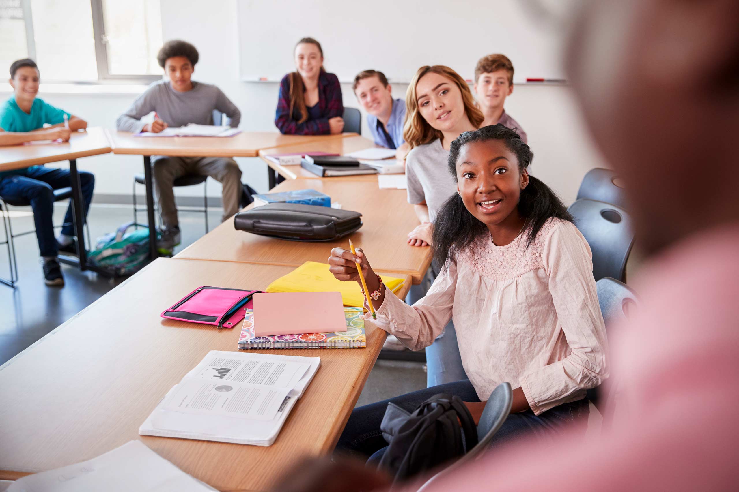 Students preparing for their financial future